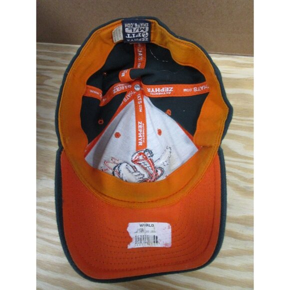 Miami Hurricanes Hat Cap Fitted NCAA University Zephyr Medium Large - Picture 7 of 9